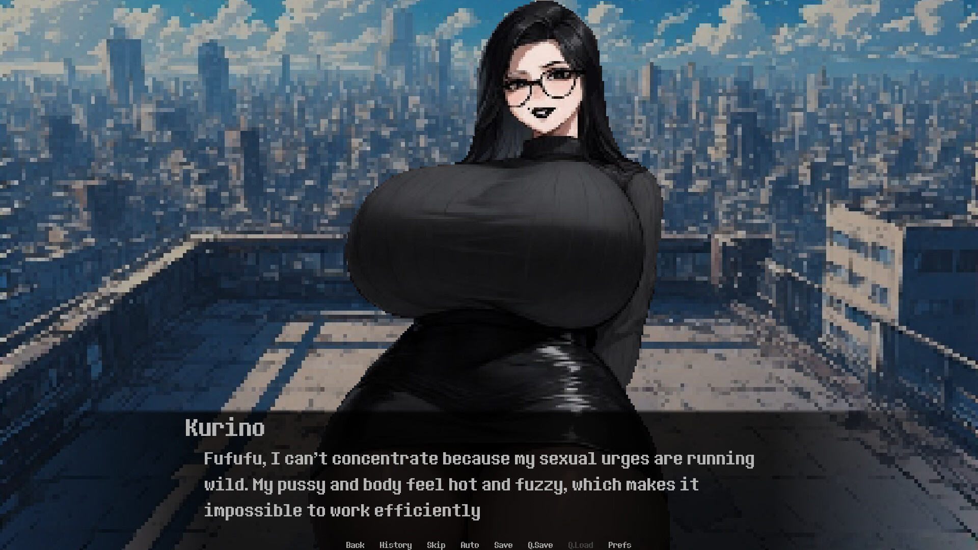 My Sadistic Yandere Goth Girlfriend is My Boss screenshot 1
