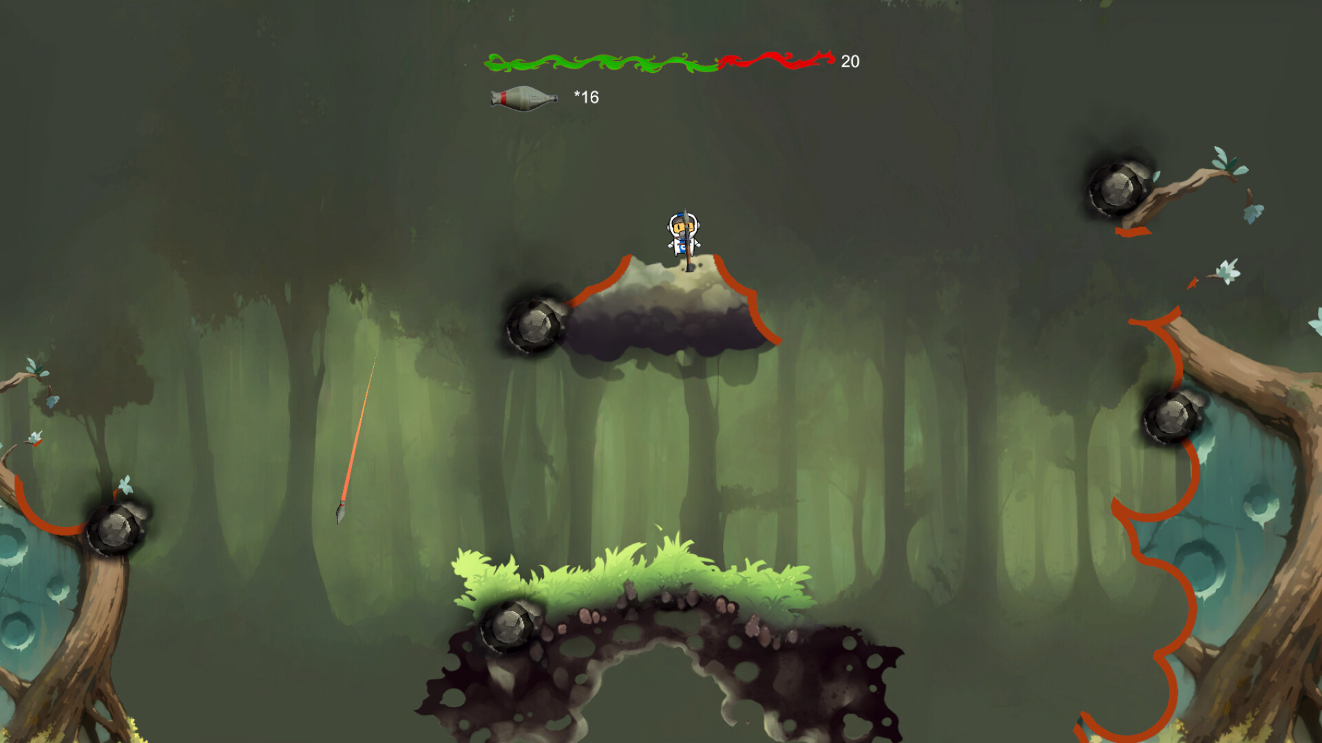 Bouncing Missile screenshot 5