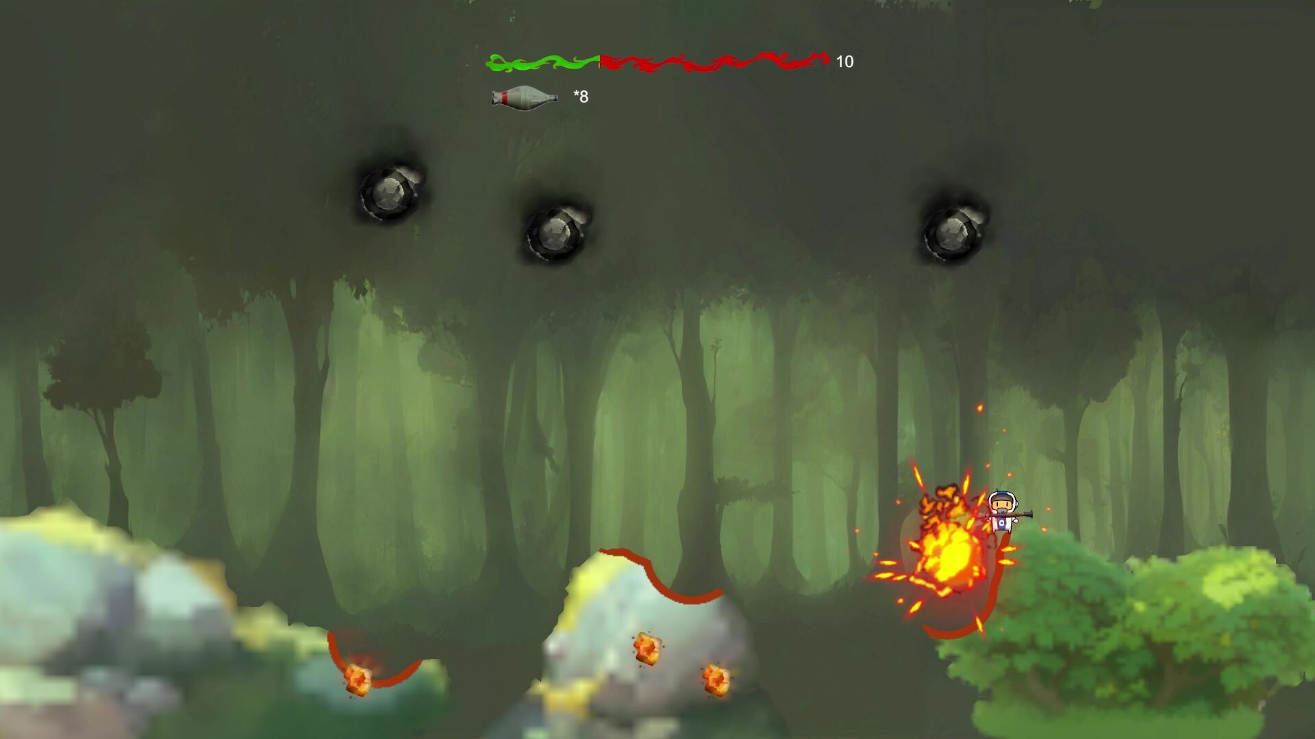 Bouncing Missile screenshot 3