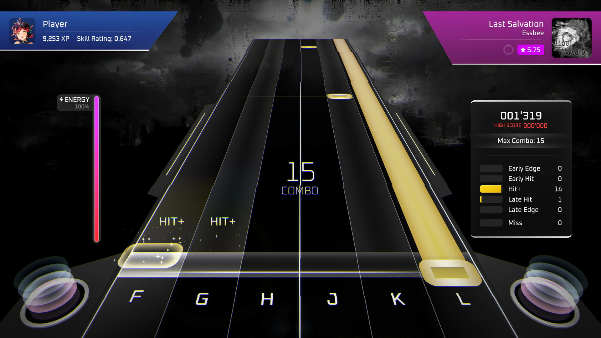 RhythmStrike screenshot 1