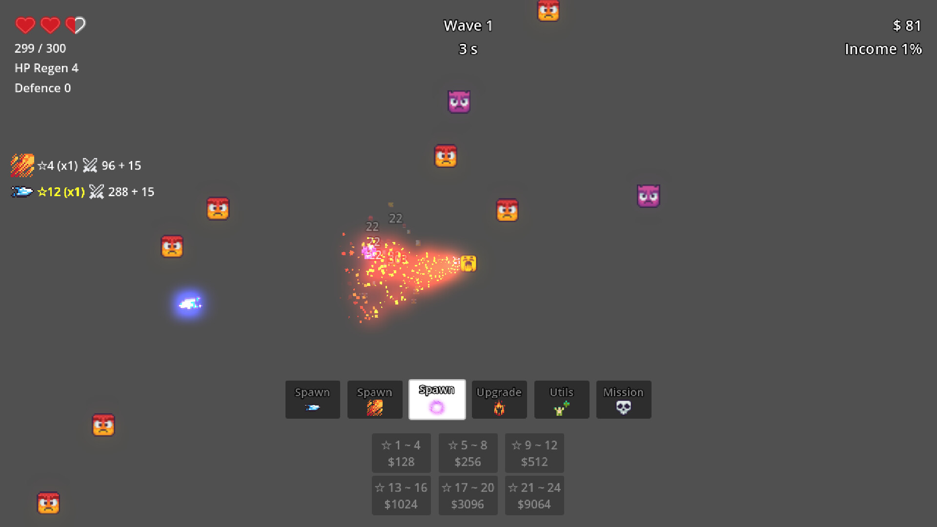 Emoji Random Defence screenshot 2
