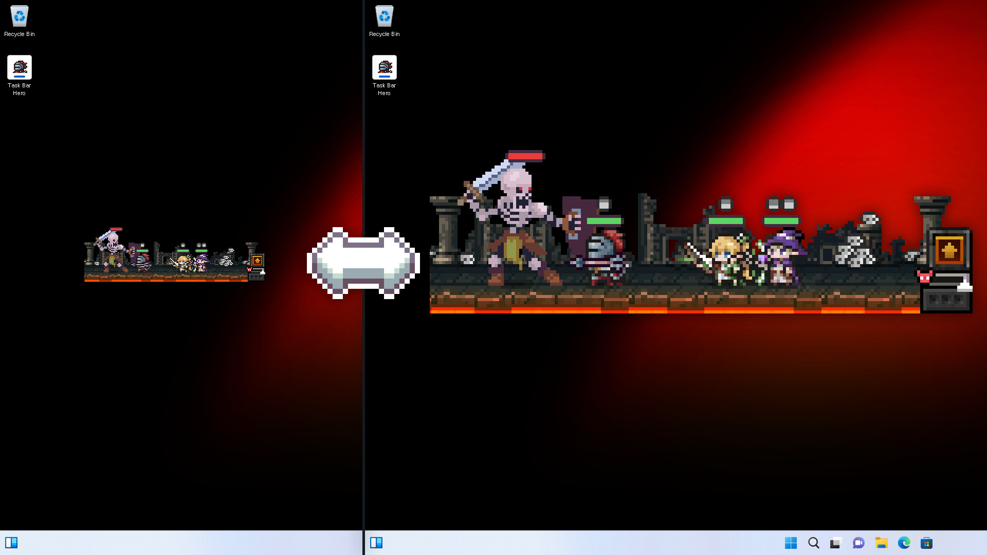 TBH: Task Bar Hero Demo screenshot 3