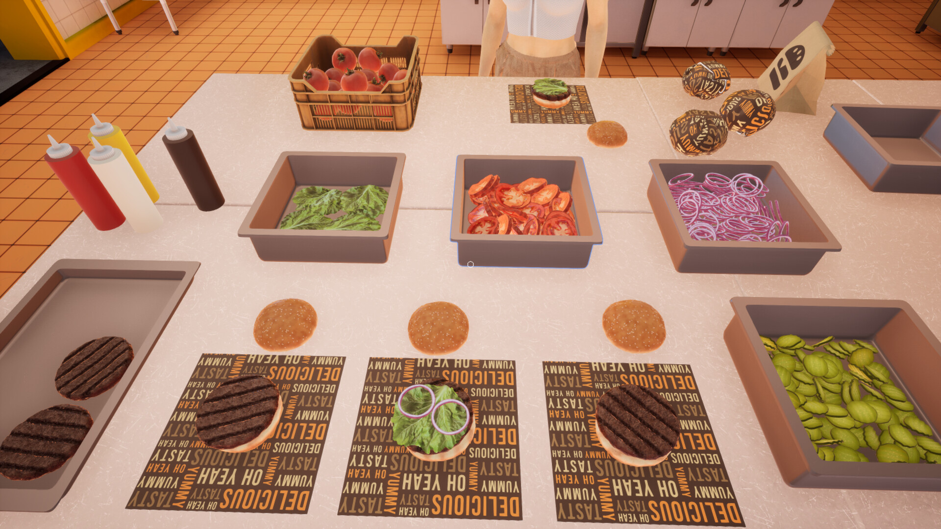 Burger Shift: Team Rush screenshot 1