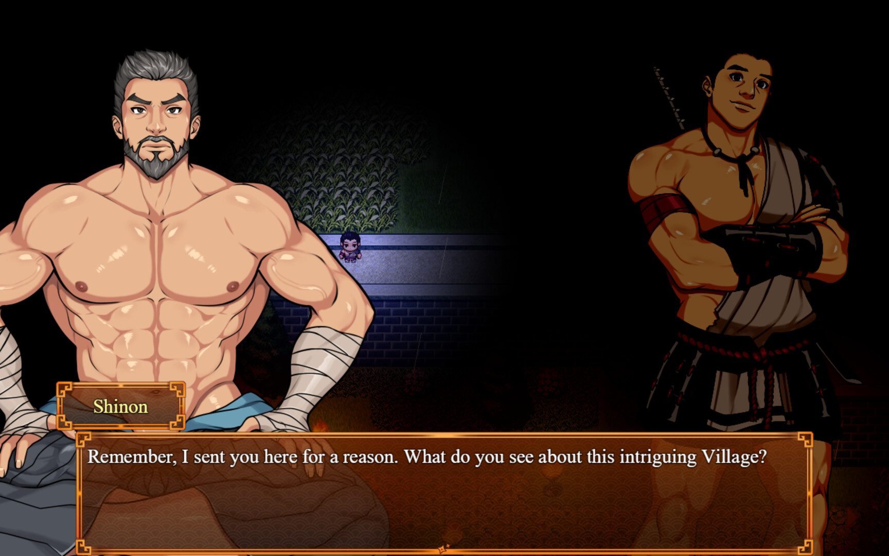 Ryuu's Sin - A Bara Stealth Game screenshot 4