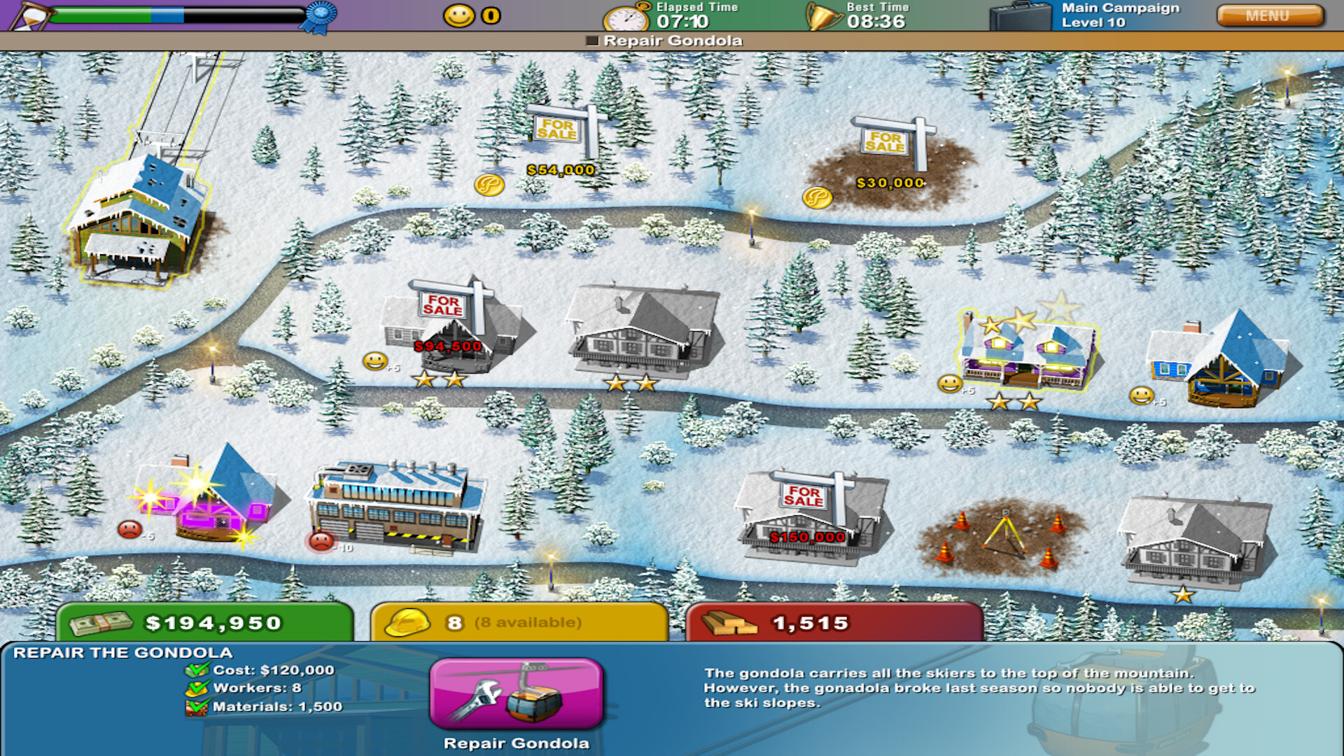 Build-a-lot: On Vacation screenshot 4