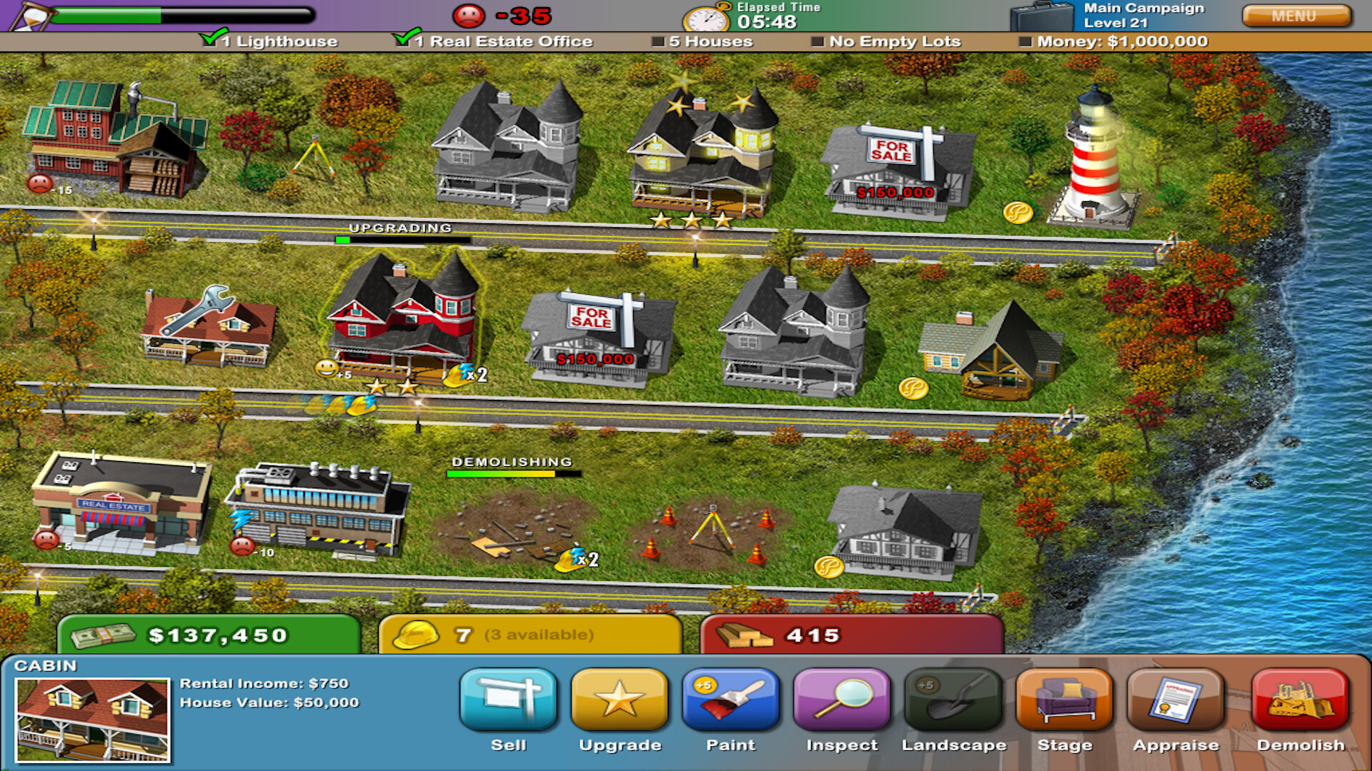 Build-a-lot: On Vacation screenshot 3