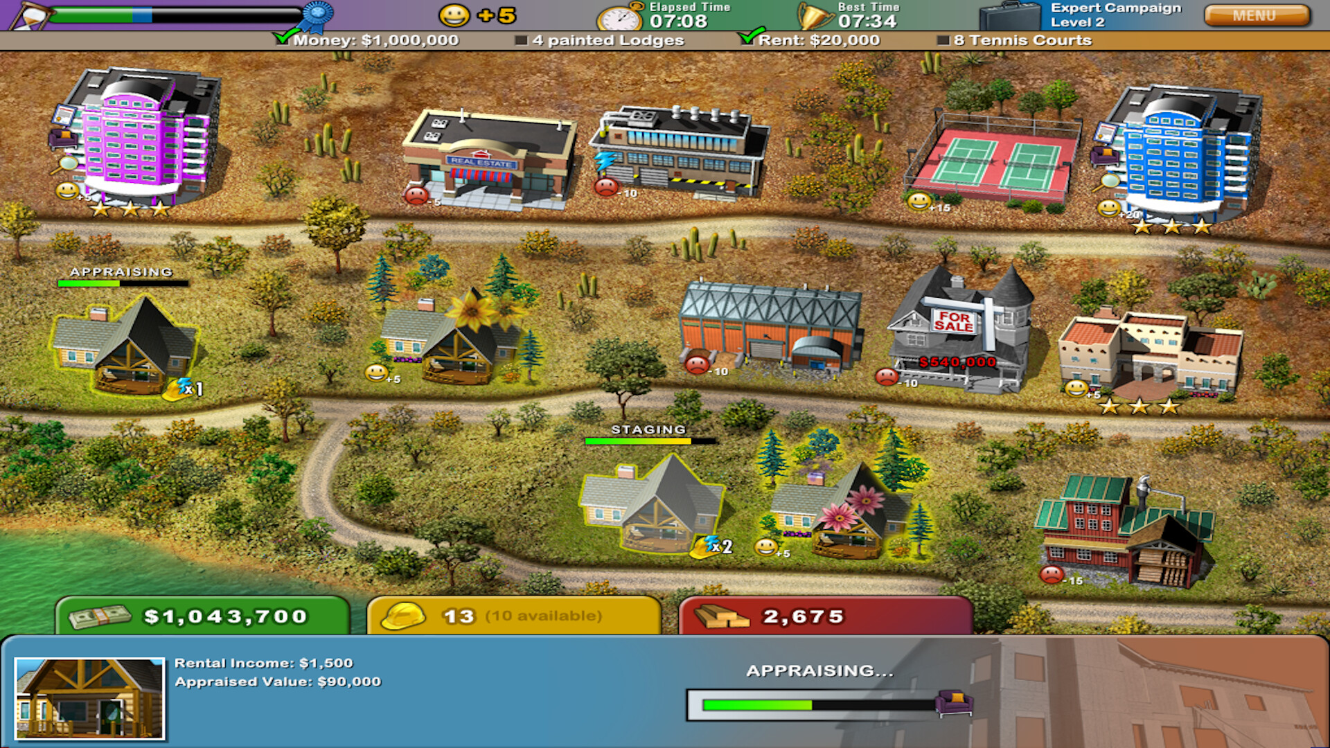 Build-a-lot: On Vacation screenshot 5