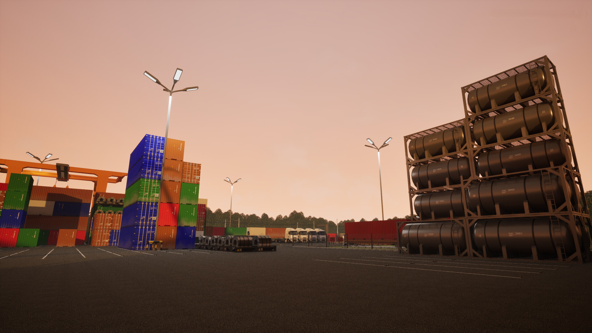 Container Terminal Simulator screenshot 5