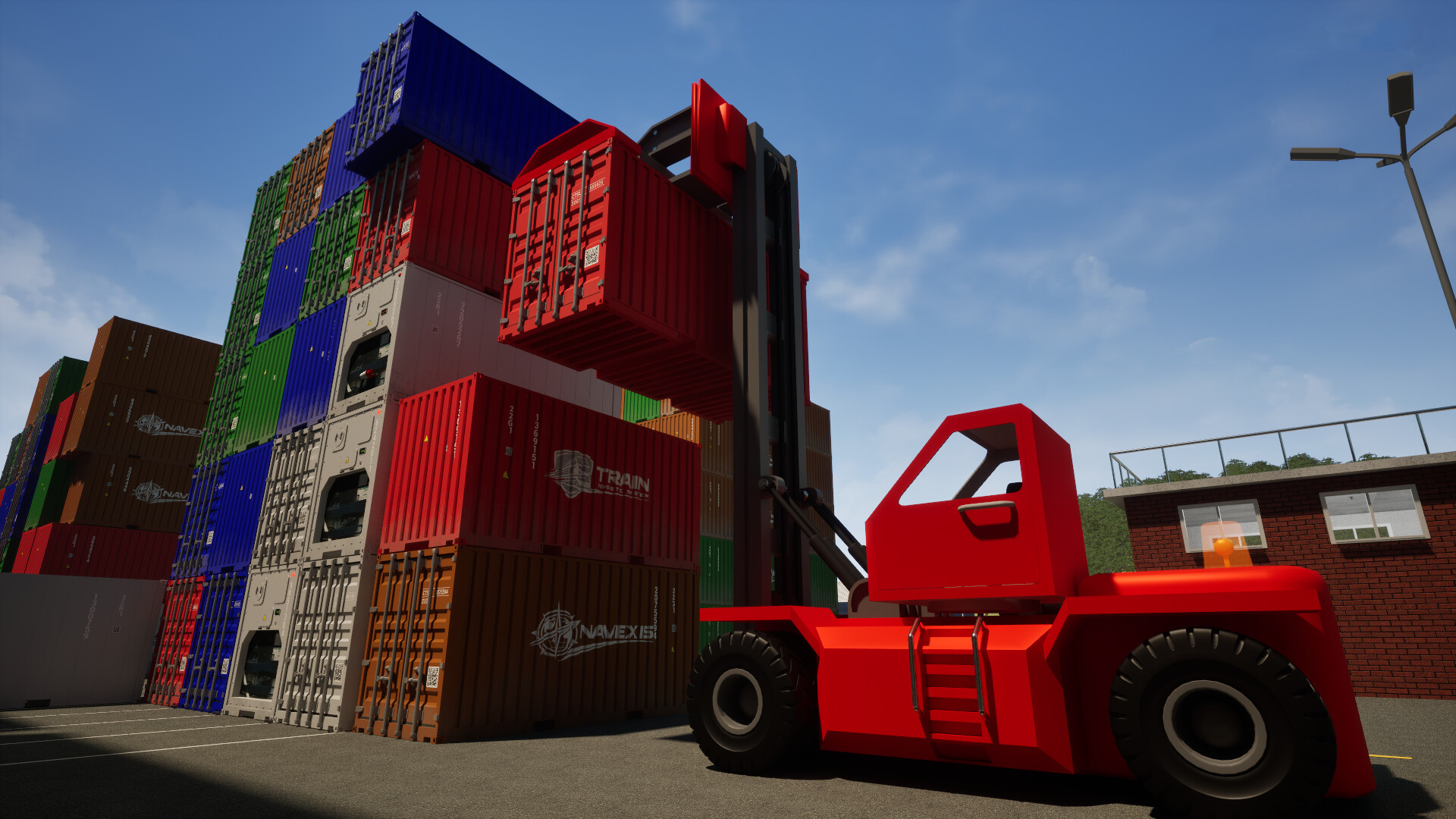 Container Terminal Simulator screenshot 1