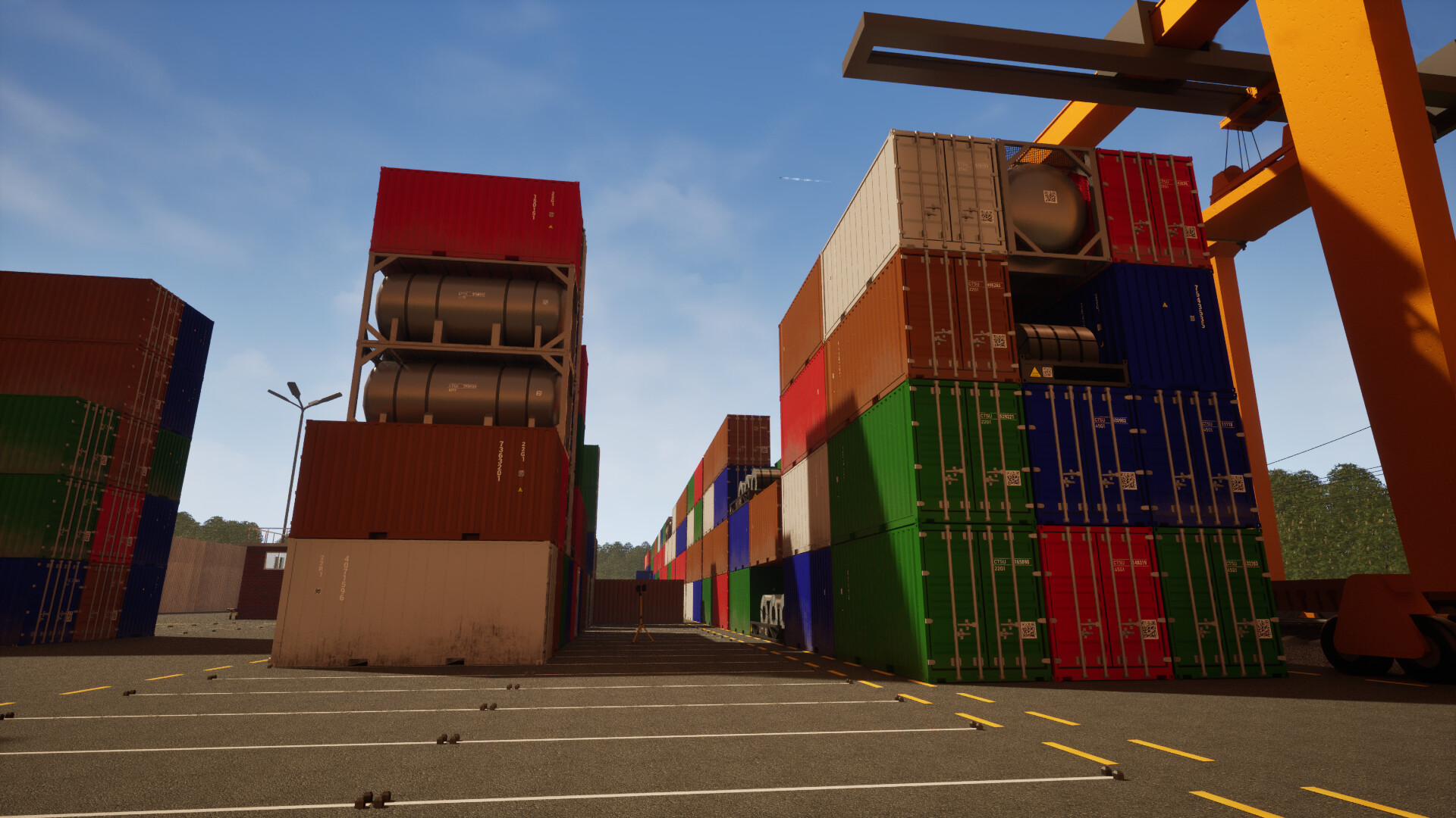 Container Terminal Simulator screenshot 3