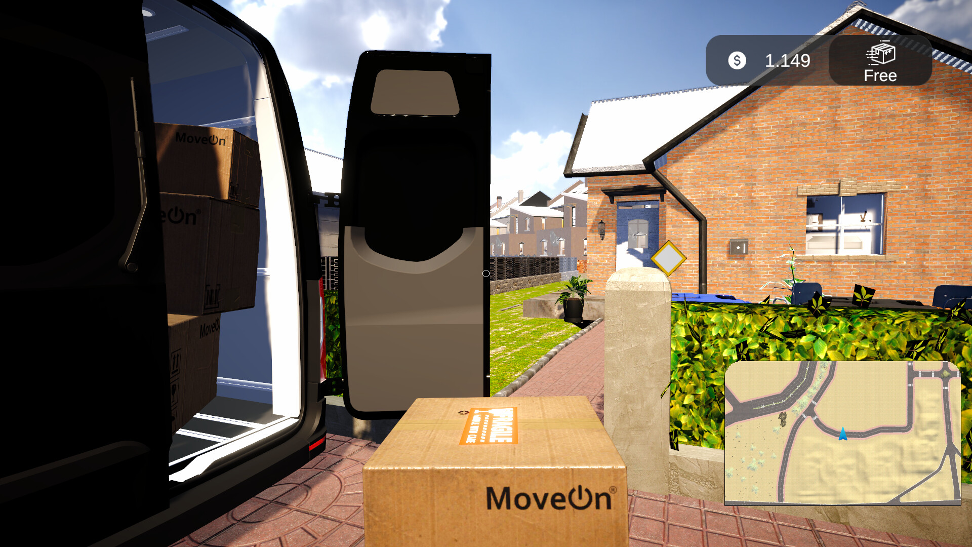 Courier Life Simulator screenshot 1