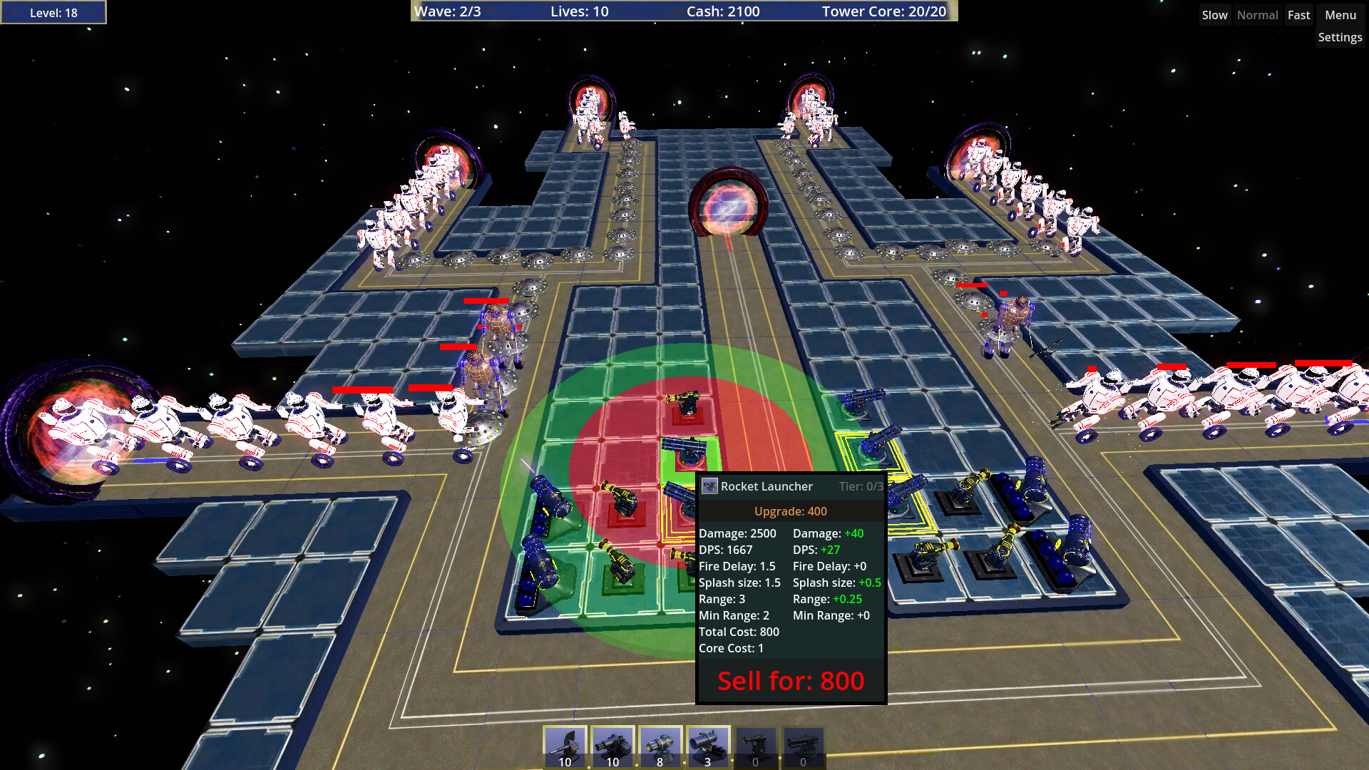 Galaxy Defenders (Classic TD) screenshot 17