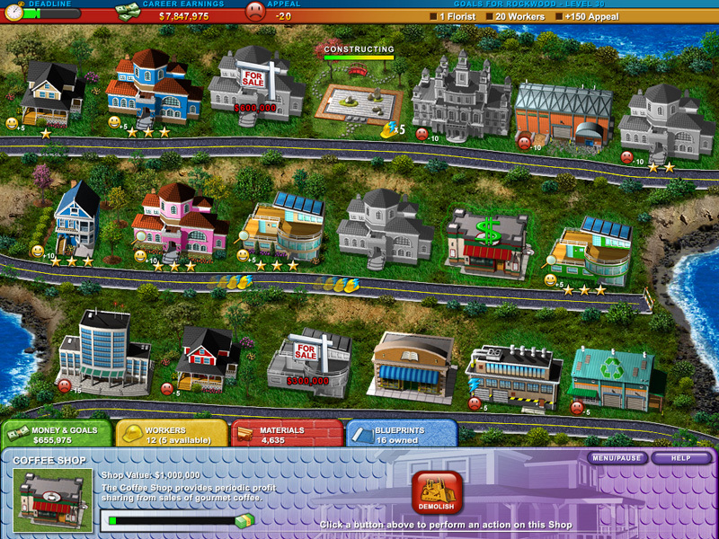 Build-A-Lot 2: Town of the Year screenshot 4