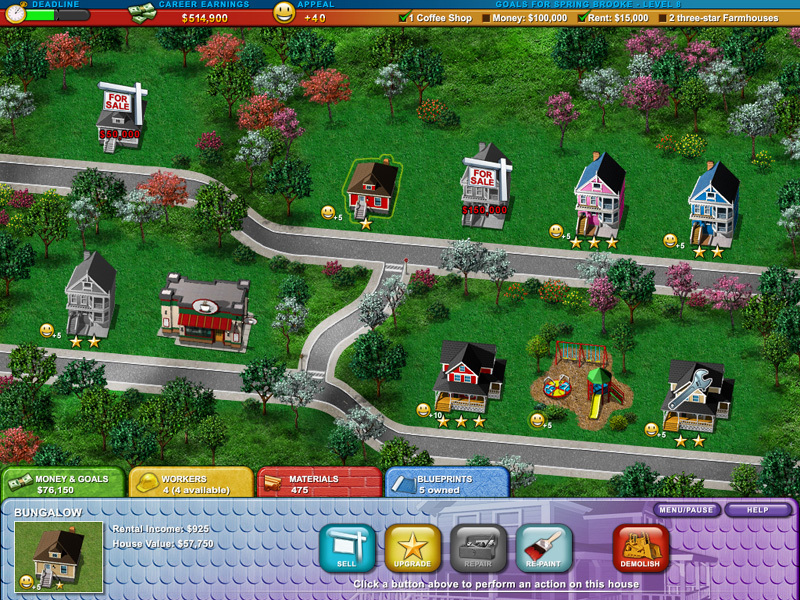 Build-A-Lot 2: Town of the Year screenshot 1