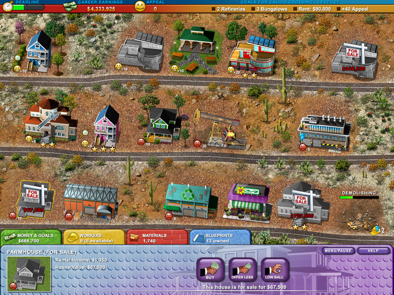 Build-A-Lot 2: Town of the Year screenshot 2