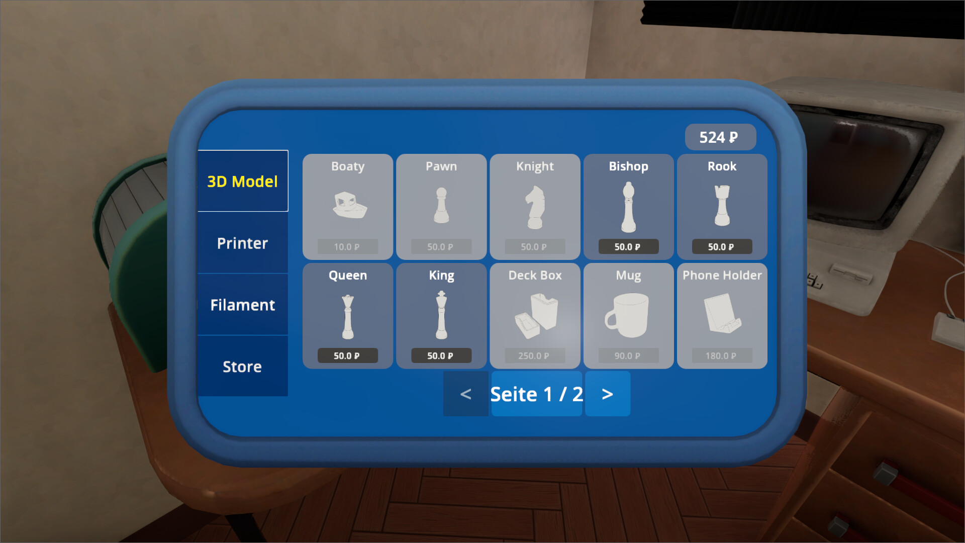 Printfarm Simulator screenshot 9