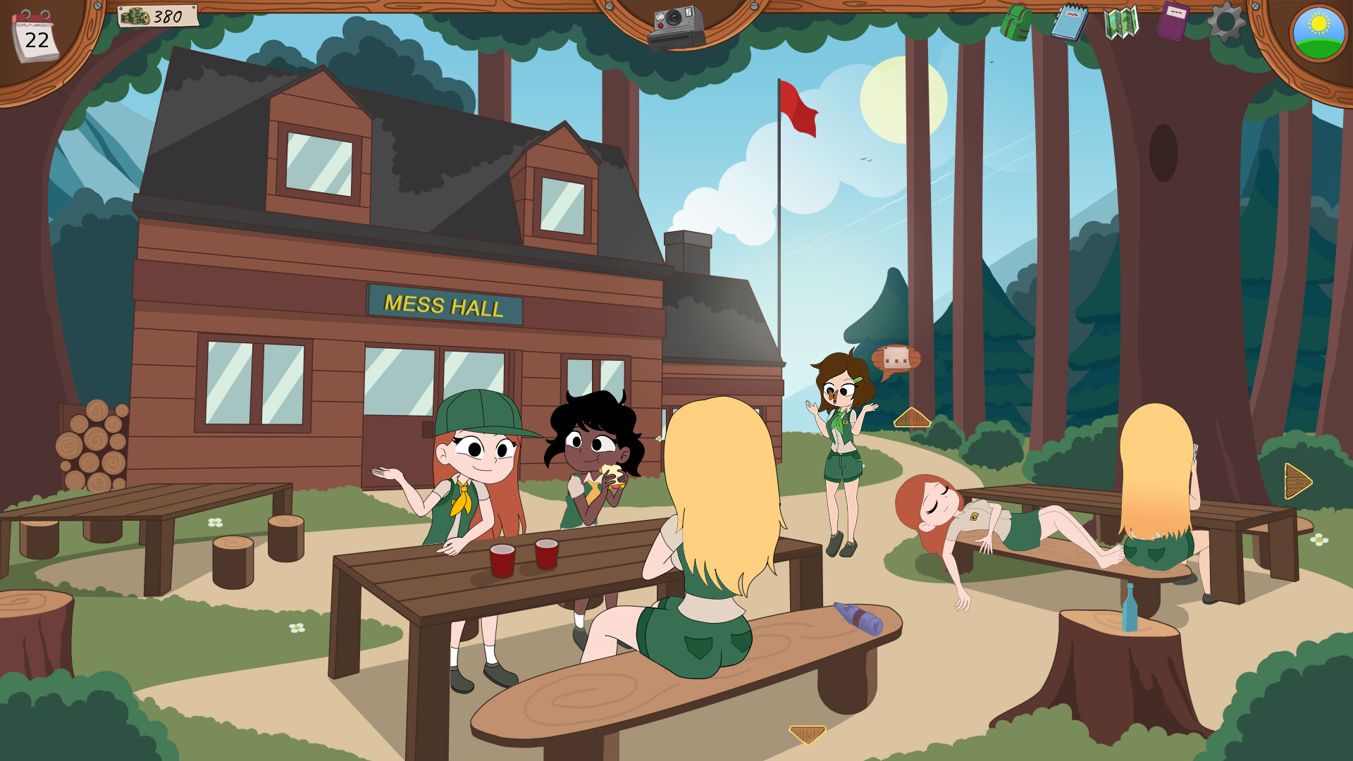 Camp Mourning Wood screenshot 3