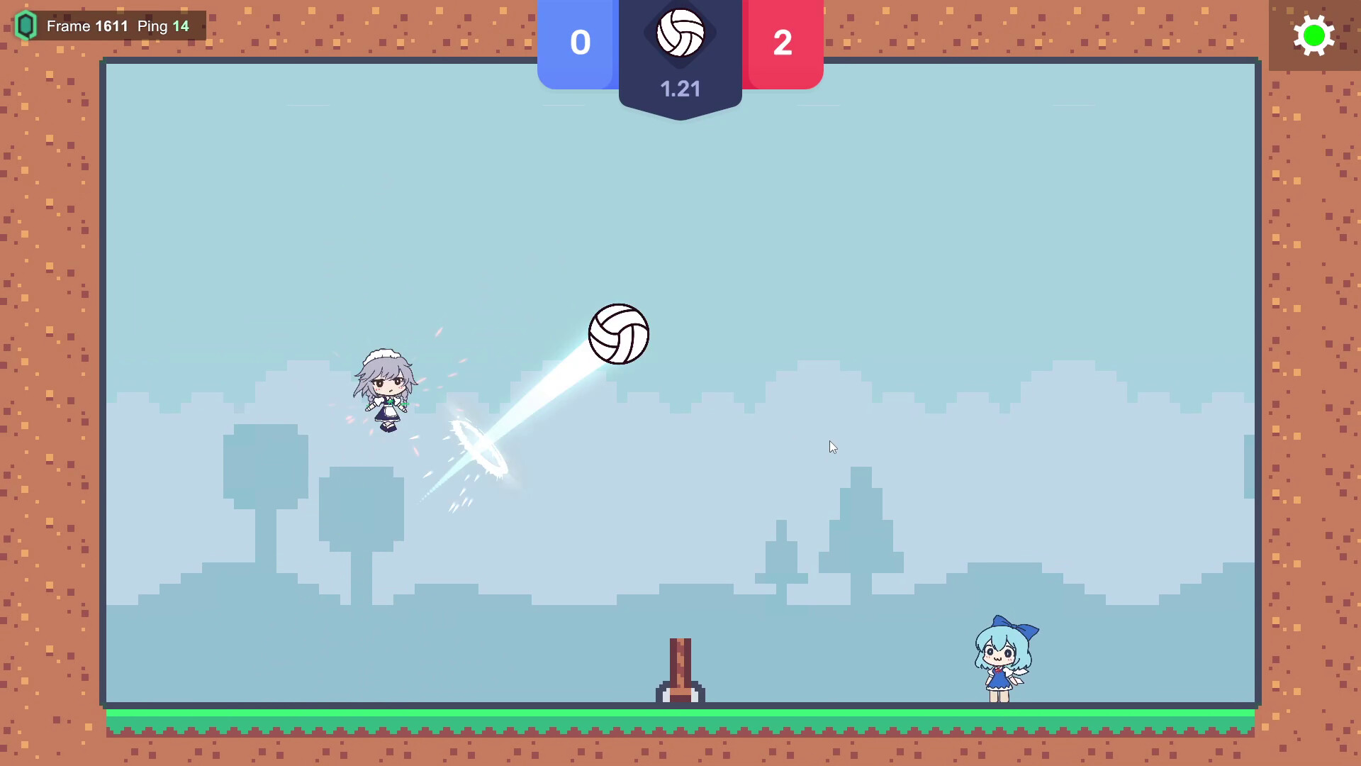 Touhou Volleyball screenshot 2