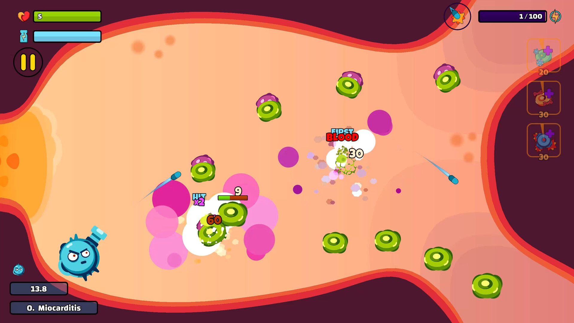 BODYguard: CellWars screenshot 1