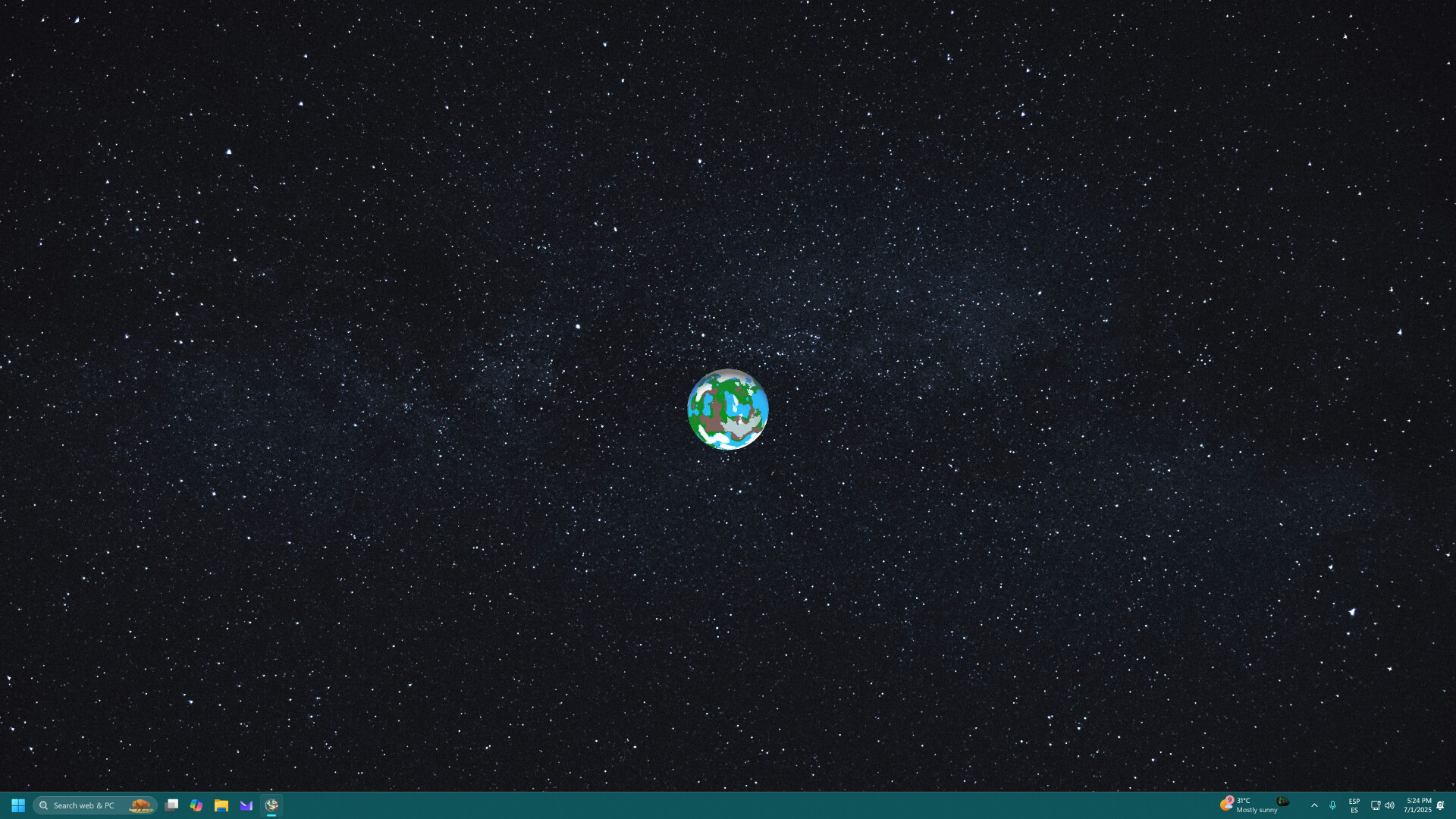 Planetary Sim screenshot 1