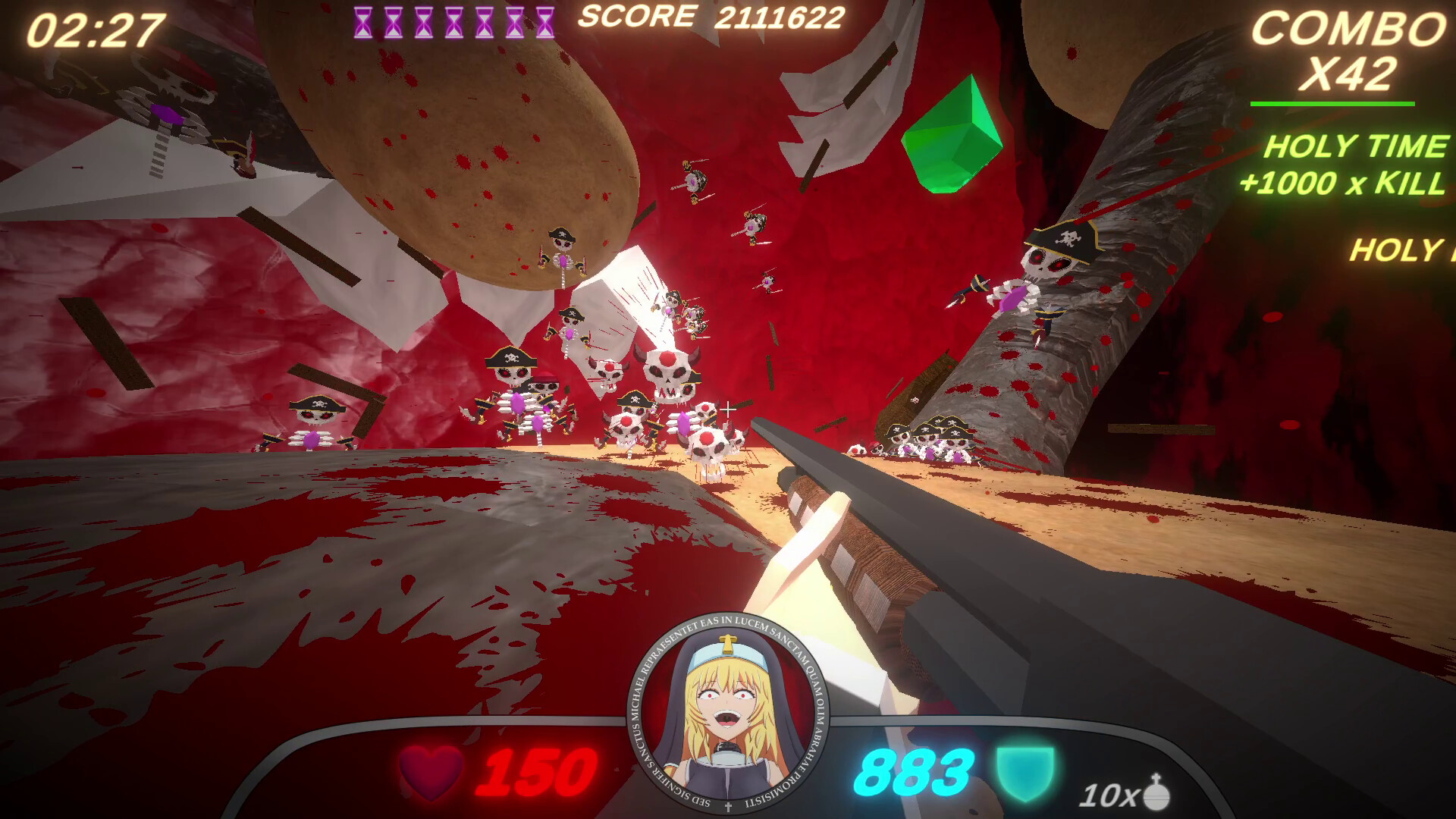 Guns and Nuns: Storming Hell screenshot 5