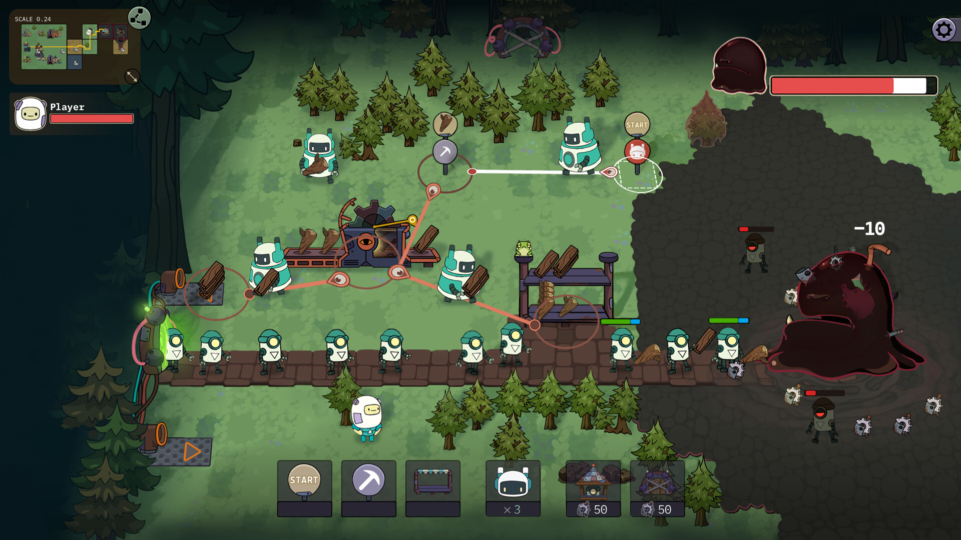 SuperWEIRD: Automation Roguelite screenshot 4