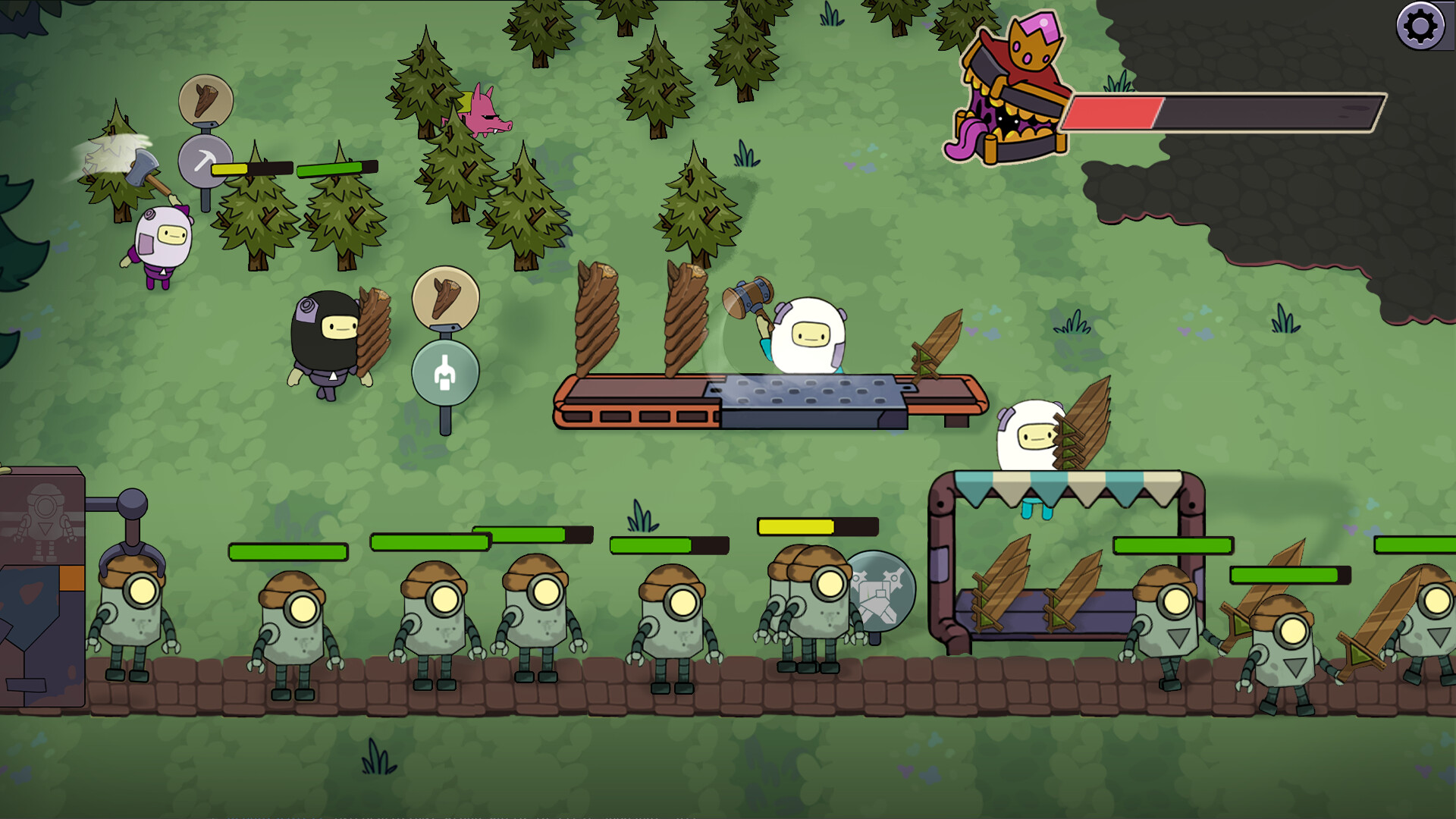SuperWEIRD: Automation Roguelite screenshot 6