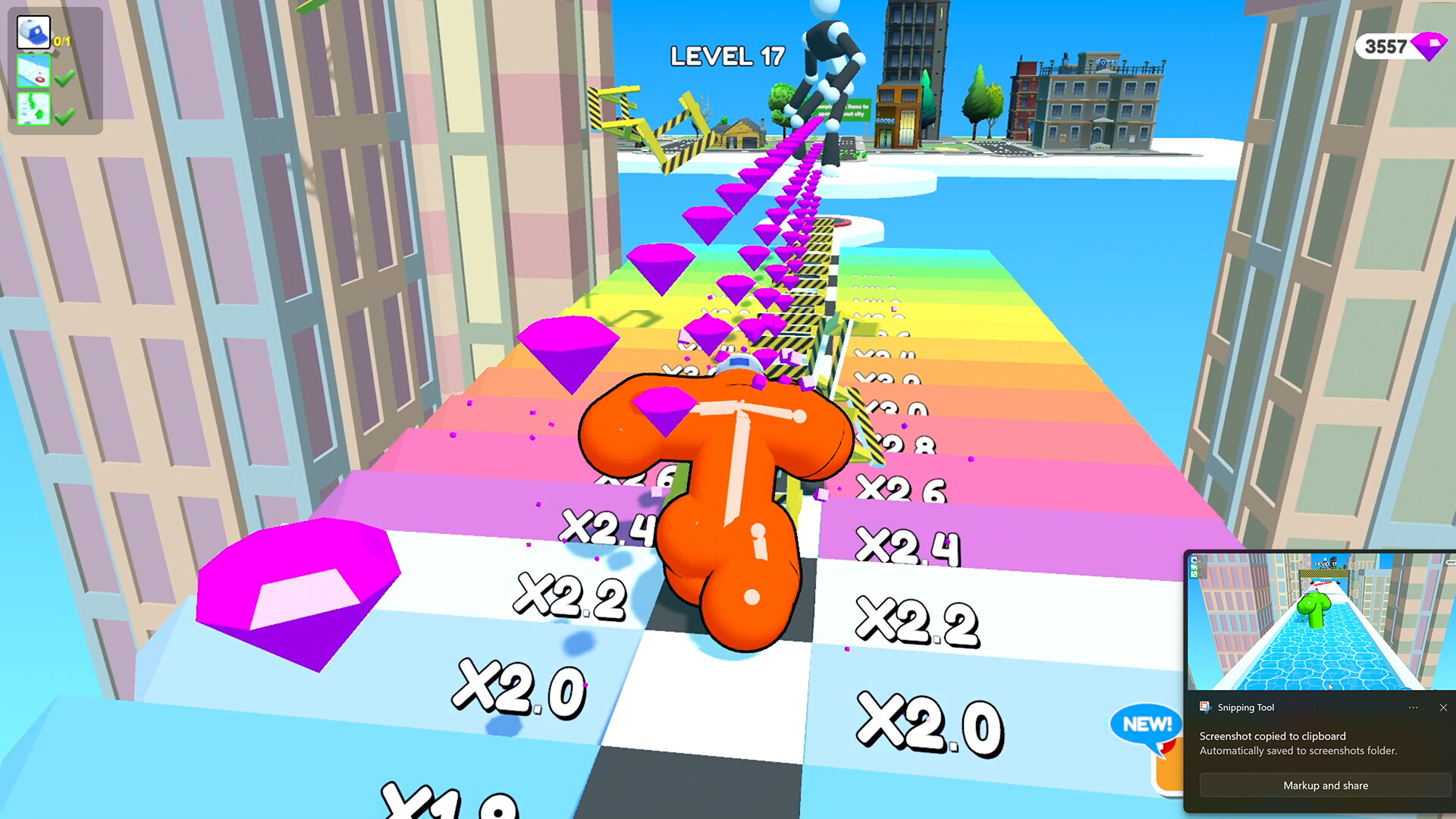 Tall Man Run screenshot 1