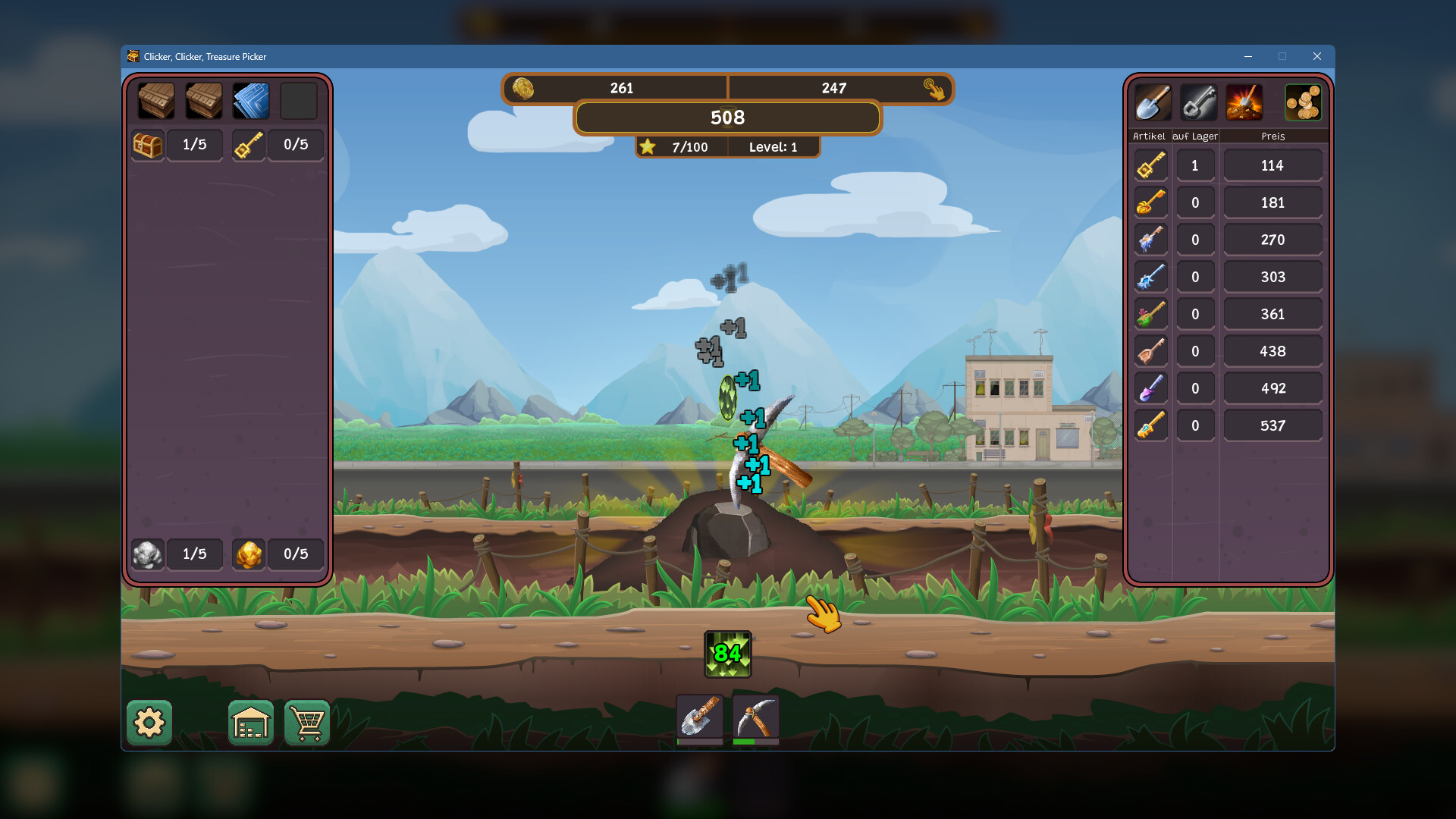 Clicker Clicker Treasure Picker screenshot 2