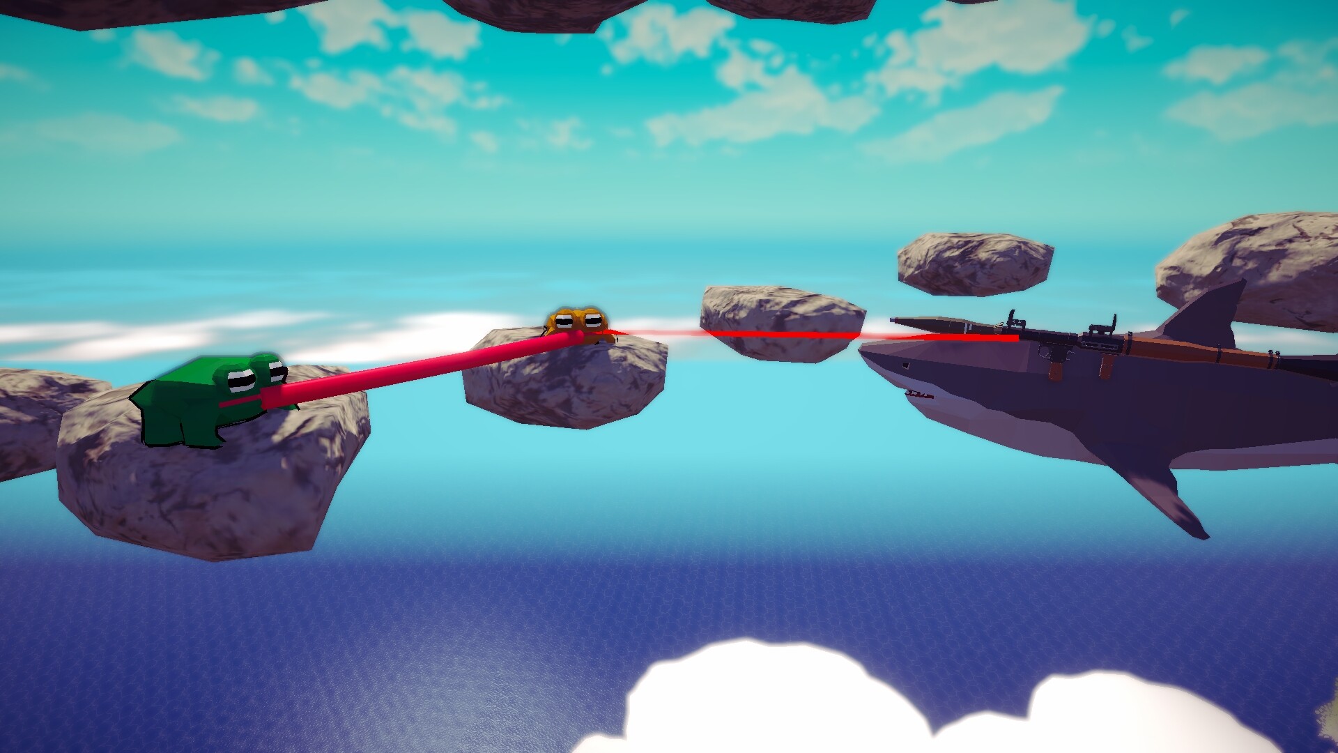Stick Together! - Co-op Frog Parkour screenshot 3