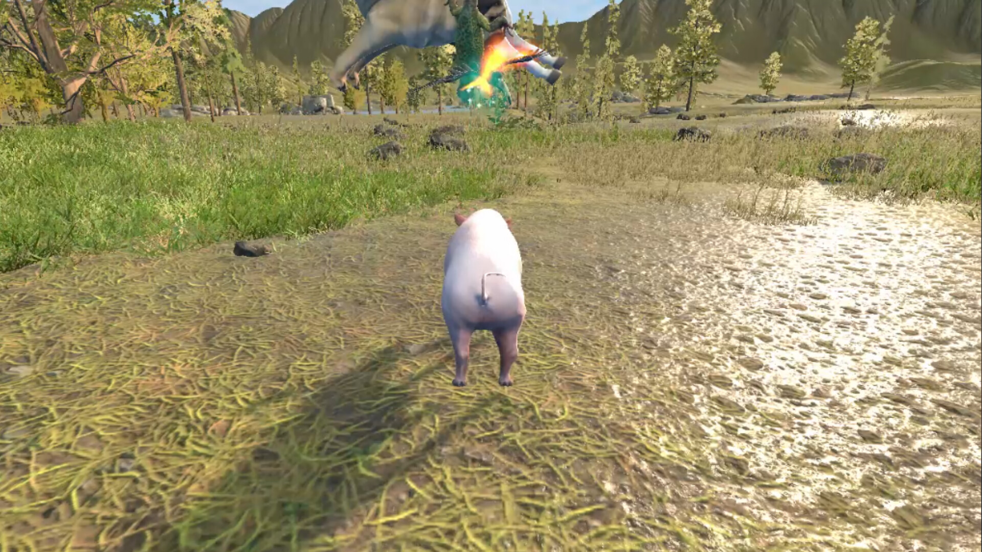 Hot Pig Jump! screenshot 1
