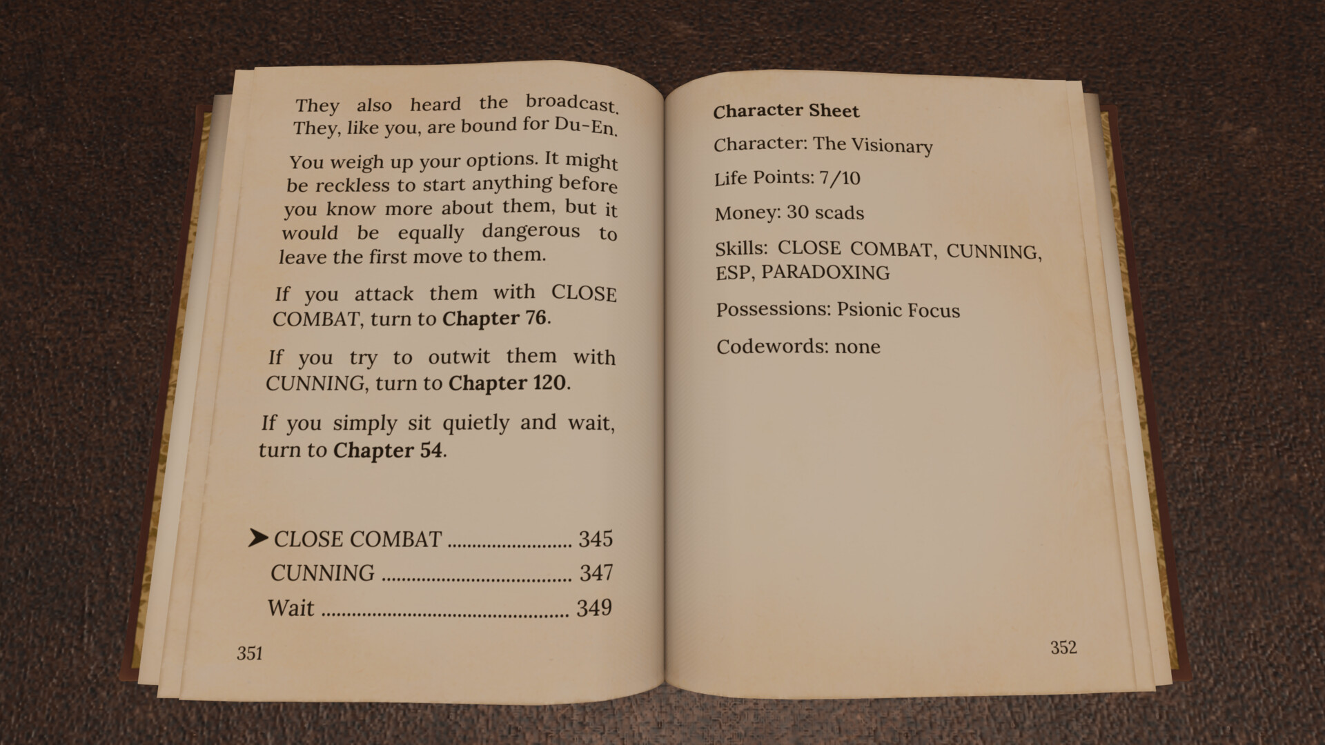 Heart of Ice by Dave Morris screenshot 2