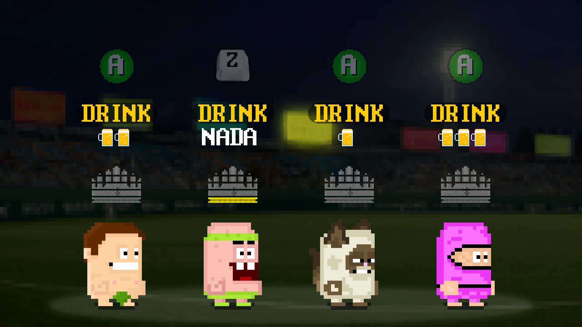 8Bit Fiesta - The Drinking Game screenshot 1