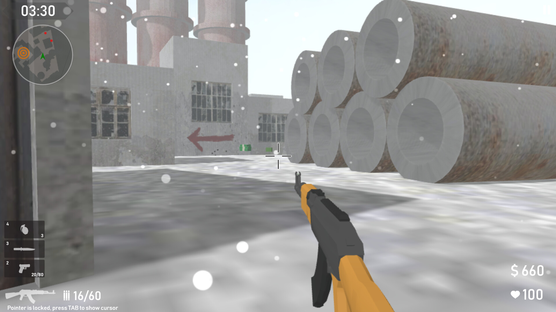 Winter Mercenary screenshot 3