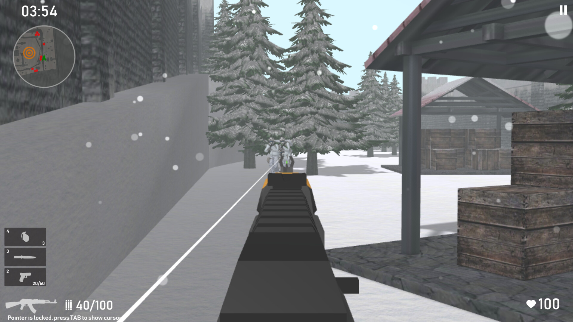 Winter Mercenary screenshot 2