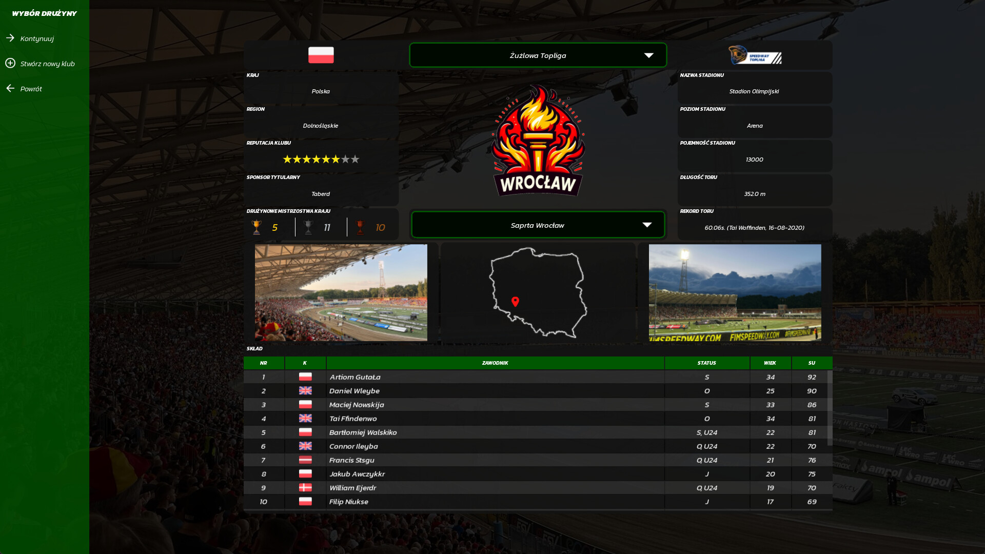 Speedway Club Manager 25 screenshot 4