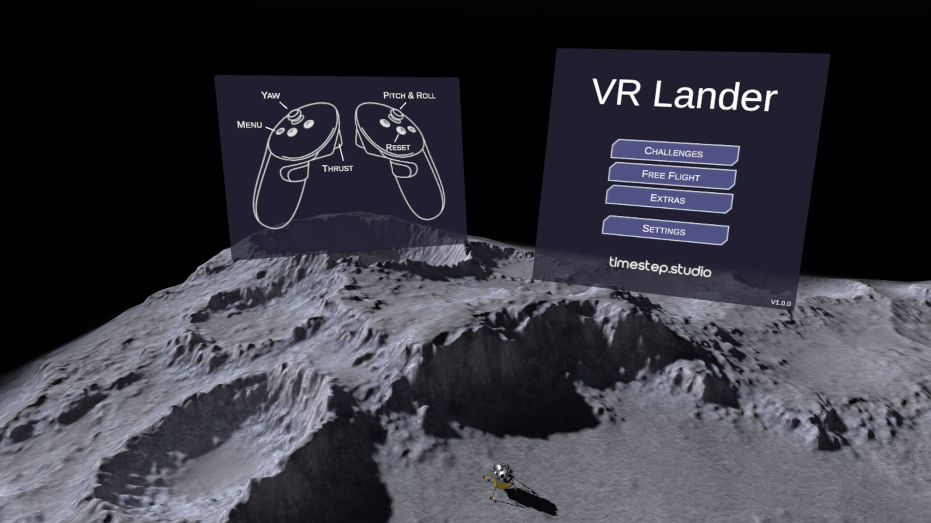 VR Lander: Lunar Edition screenshot 2