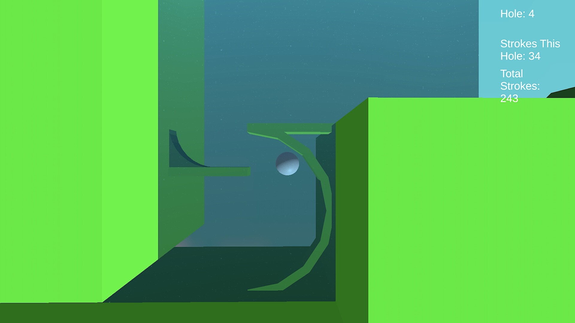 Rocket Golf - Tap screenshot 4
