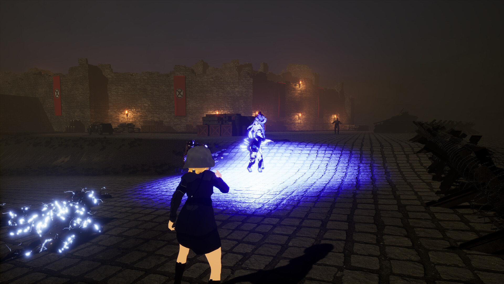 Totenkampf : Anime Waifus vs WW2 Zombies screenshot 1