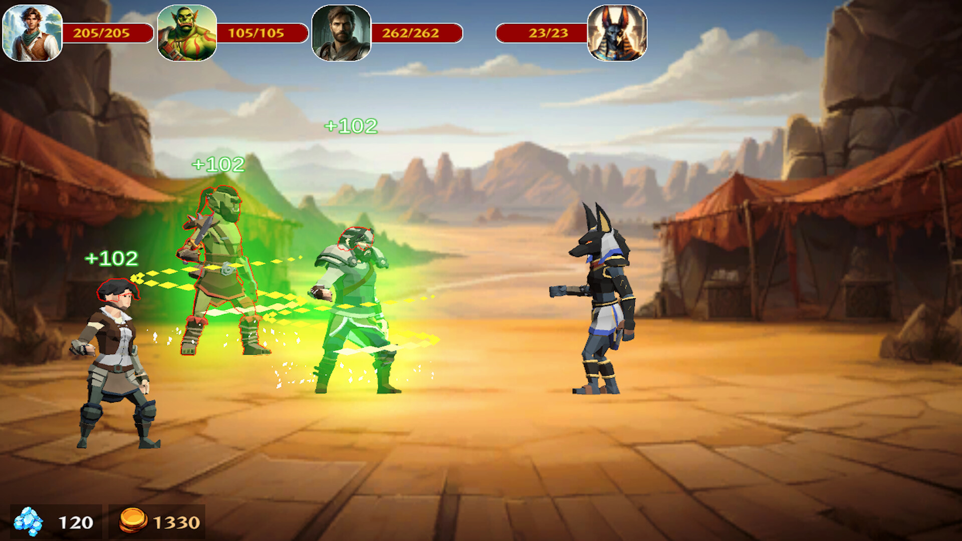 Chrono Port : Heroes of All Time screenshot 9
