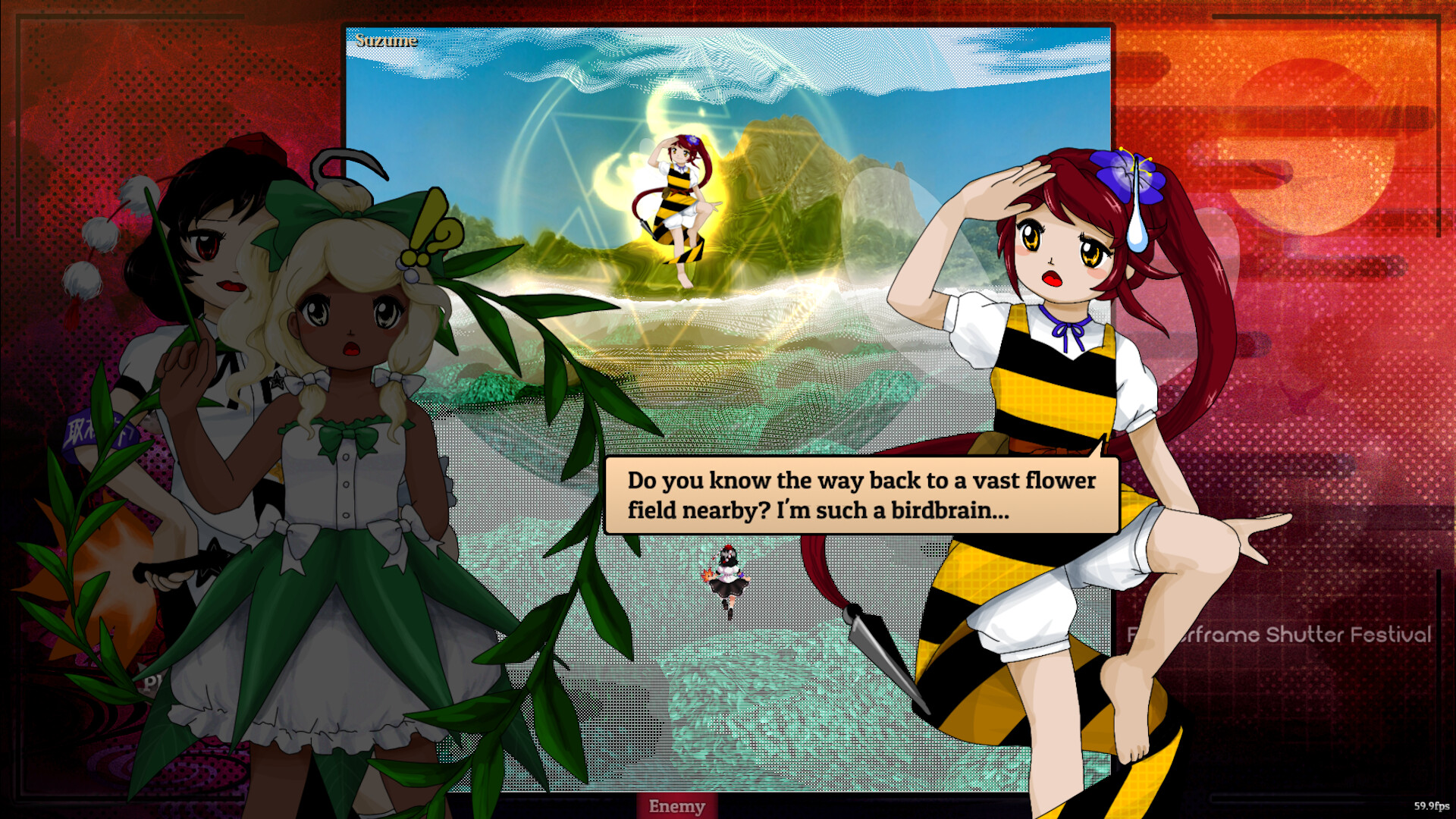 Touhou Kouzougi ~ Flickerframe Shutter Festival screenshot 2