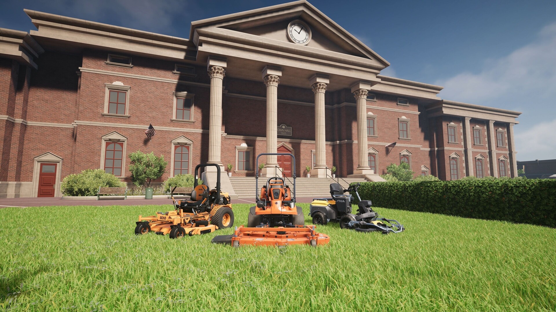 Lawn Mowing Simulator 2 screenshot 1