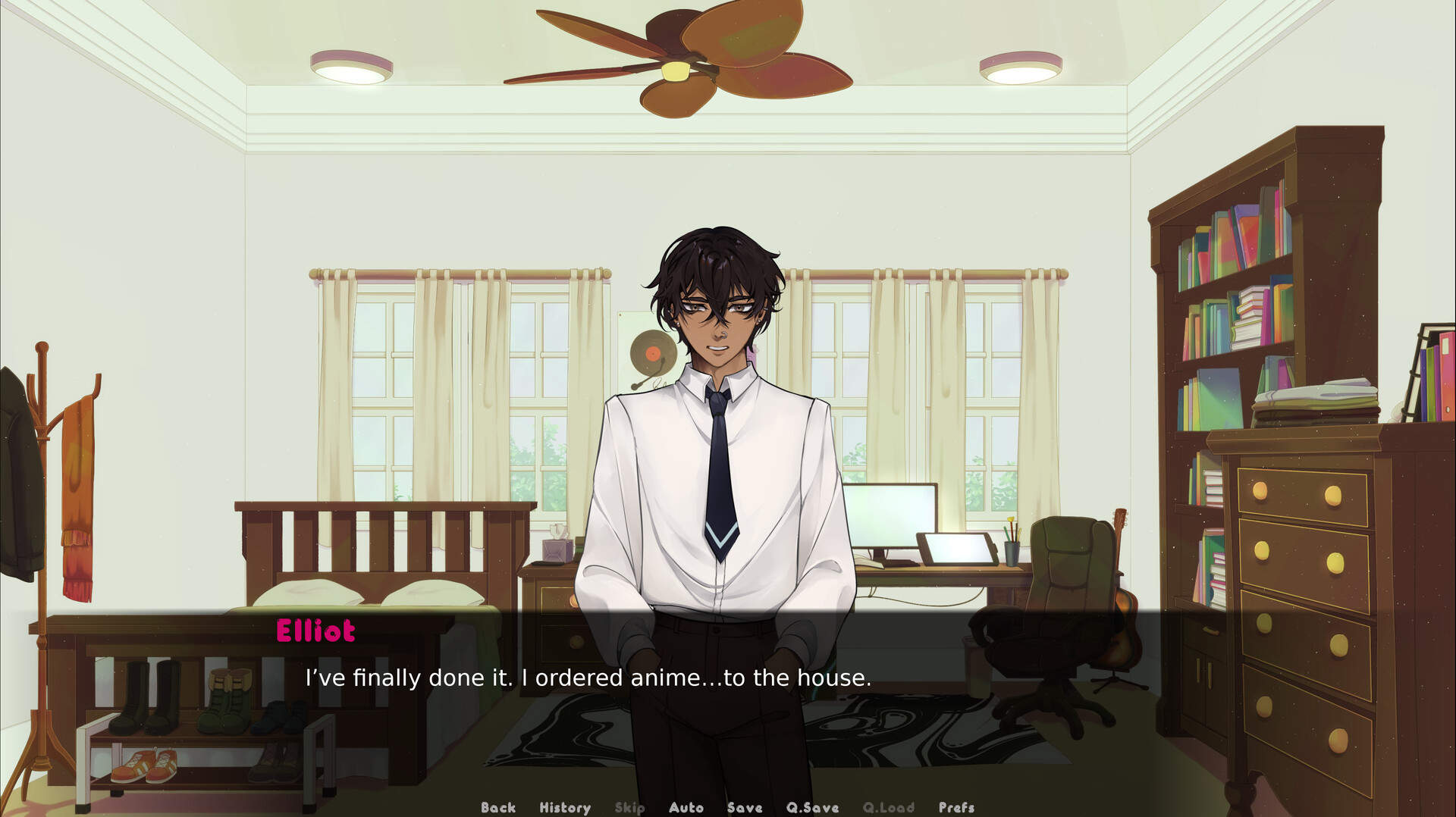 Boxuchan: The Visual Novel ~ Prologue screenshot 3