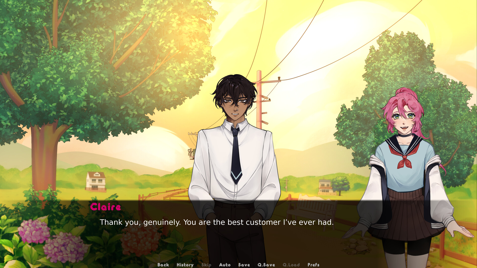 Boxuchan: The Visual Novel ~ Prologue screenshot 1