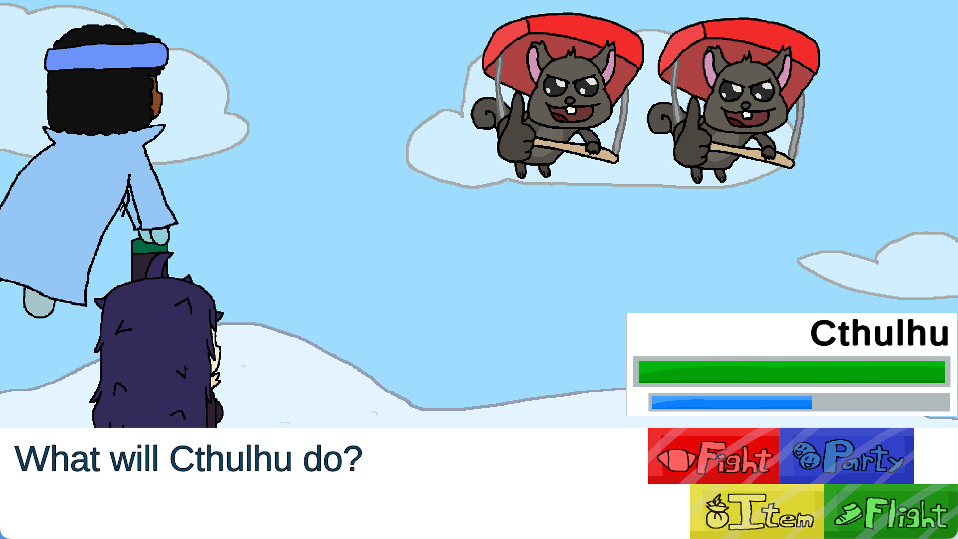 Cthulhu Stops the Drug Trade in New Heatsing screenshot 1