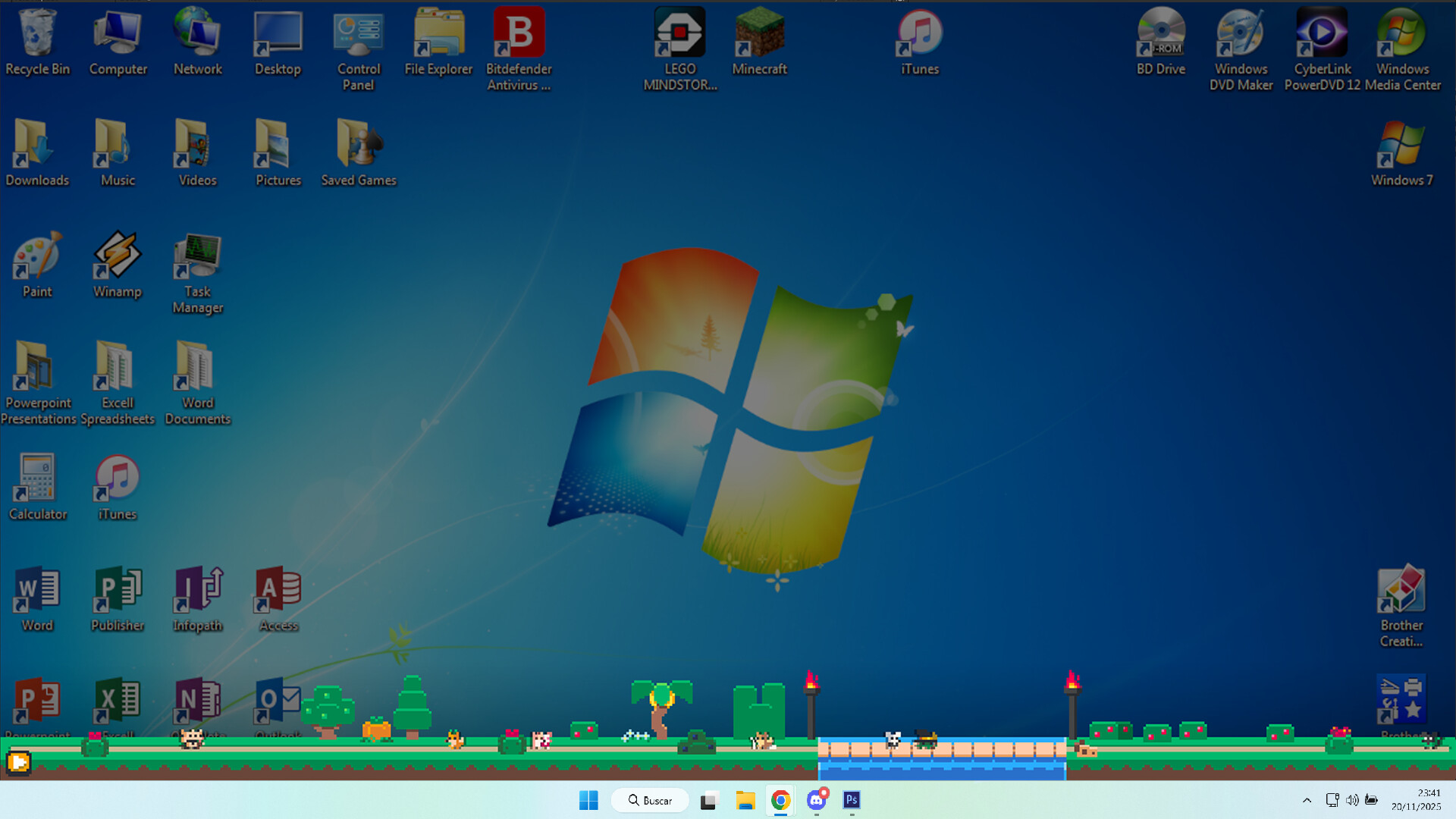 Bitsies: I Caught a Strange Creature Roaming on My Desktop and Now I Raise Them in My Tiny Garden screenshot 1