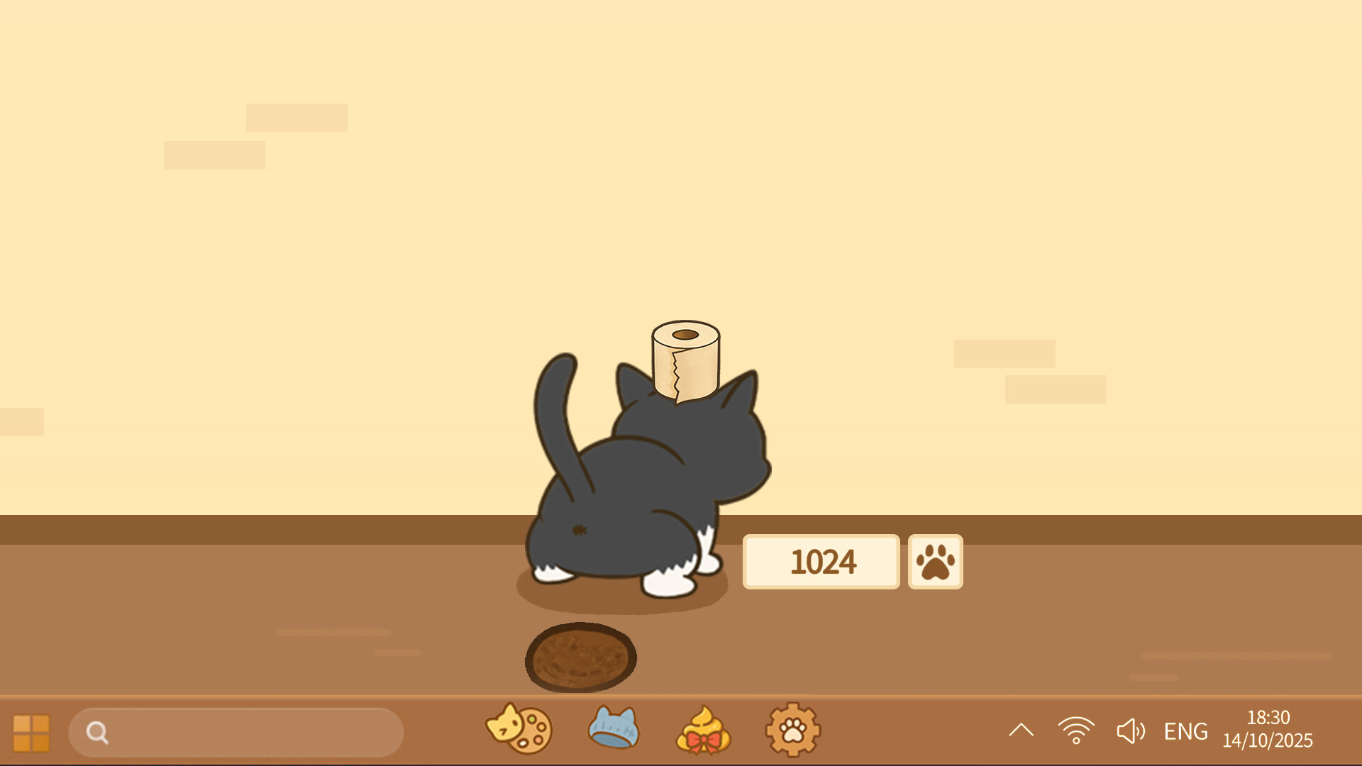 Pooping Cat screenshot 1