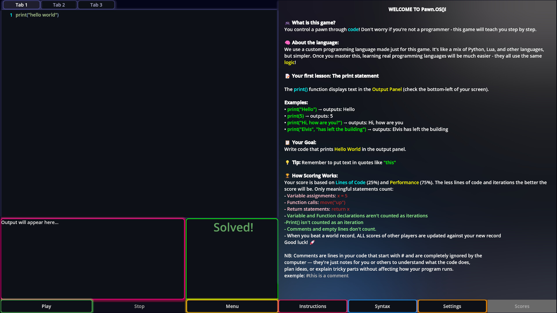 Pawn.OS() screenshot 1