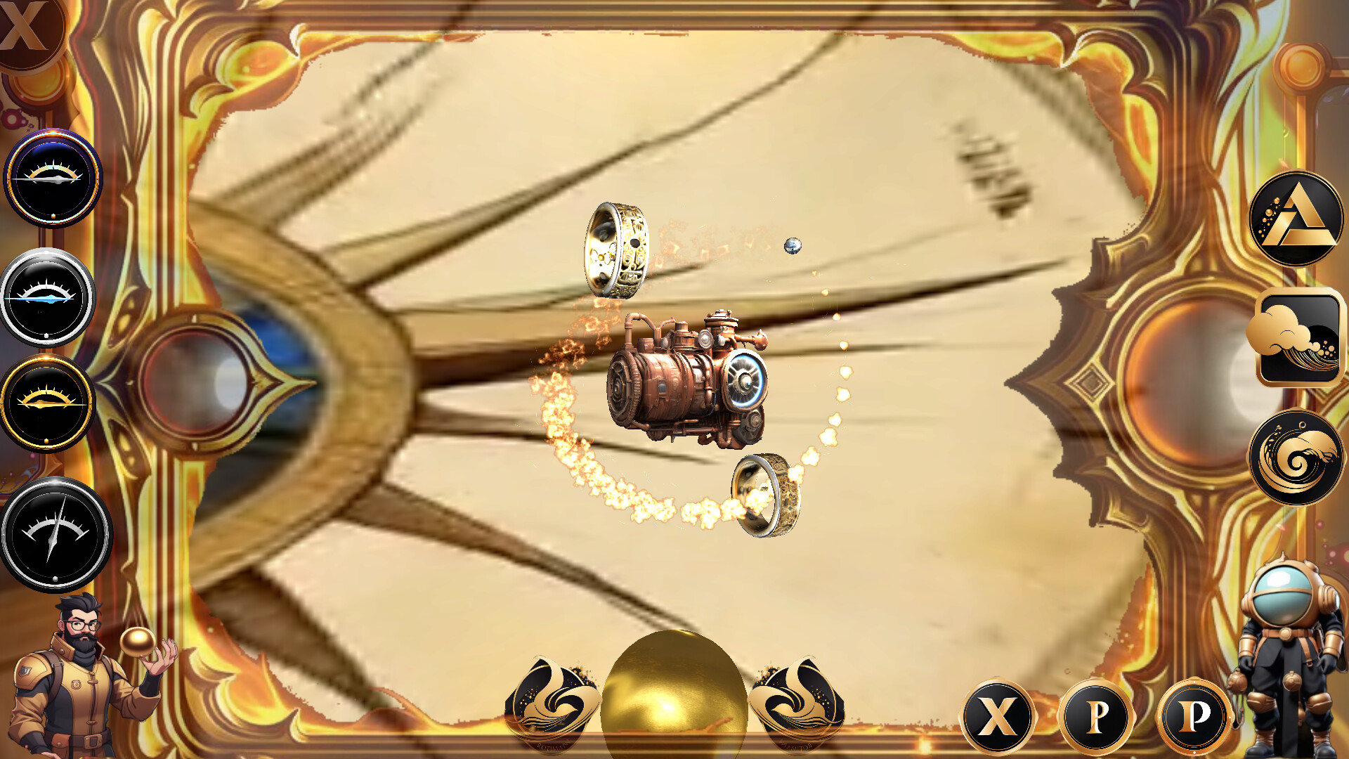 Golden Steam screenshot 6