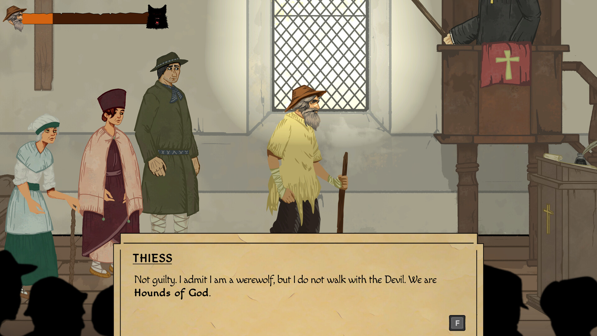 Old Thiess: The Werewolf’s Trial screenshot 1